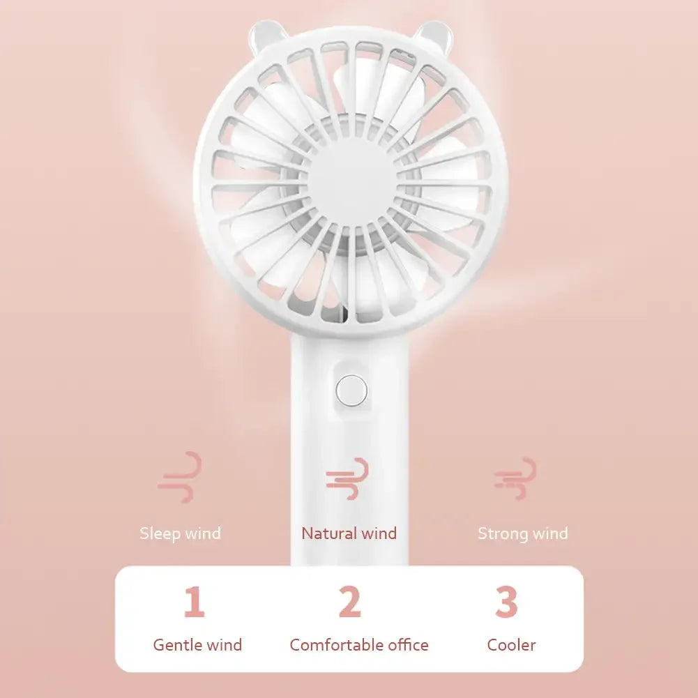 Mini Portable Rechargeable Fan