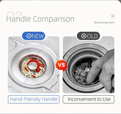 Stainless Steel Smart Drain Plug for Kitchen Sink