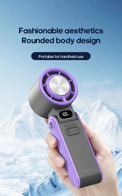Ultra‑Cool Foldable Handheld Fan – 100 Speed Settings