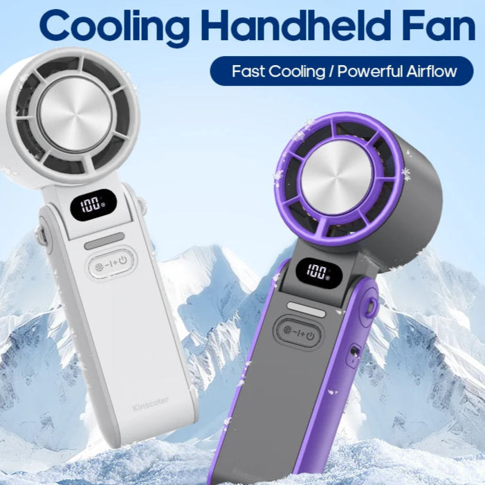 Ultra‑Cool Foldable Handheld Fan – 100 Speed Settings