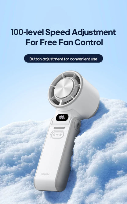 Ultra‑Cool Foldable Handheld Fan – 100 Speed Settings