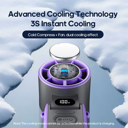 Ultra‑Cool Foldable Handheld Fan – 100 Speed Settings