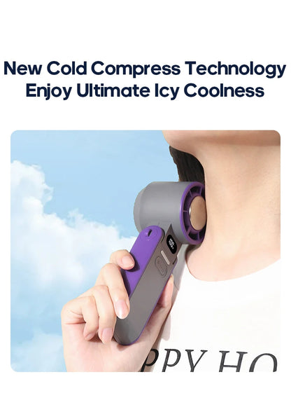 Ultra‑Cool Foldable Handheld Fan – 100 Speed Settings